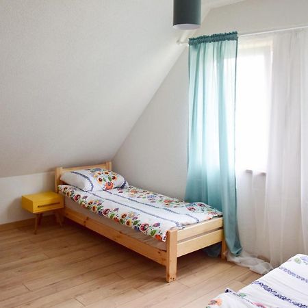 Pastelowy Domek Z Balia Elektryczna Z Jacuzzi Zalakowo Dış mekan fotoğraf