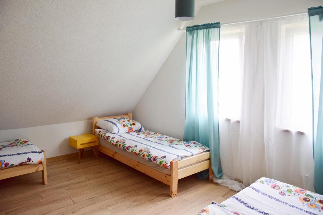 Pastelowy Domek Z Balia Elektryczna Z Jacuzzi Zalakowo Dış mekan fotoğraf